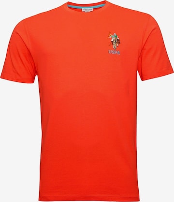U.S. POLO ASSN. T-Shirt in Rot: Vorderseite