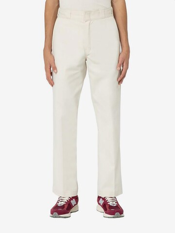 Pantaloni '874' de la DICKIES pe alb: față