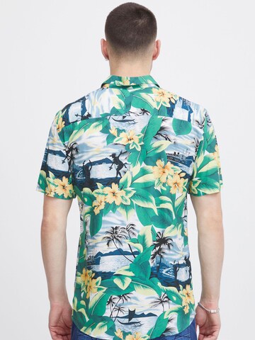 BLEND Regular fit Button Up Shirt in Green