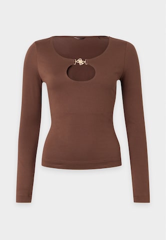 Tricou 'CAMRYN' de la GUESS pe maro: față