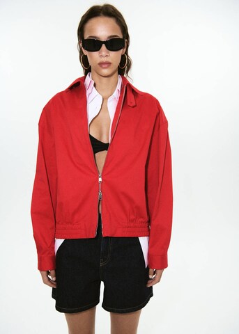 MANGO Between-Season Jacket 'Mutis' in Red: front