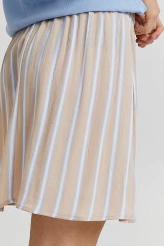 ICHI Skirt 'IHMARRAKECH AOP' in Beige