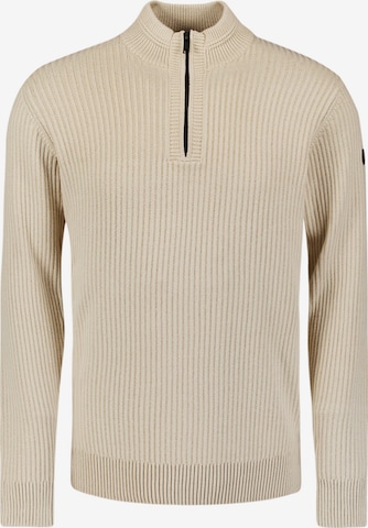 No Excess Pullover in Beige: Vorderseite
