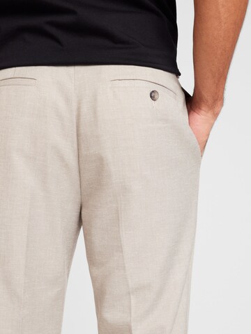 Coupe slim Pantalon chino TOPMAN en beige