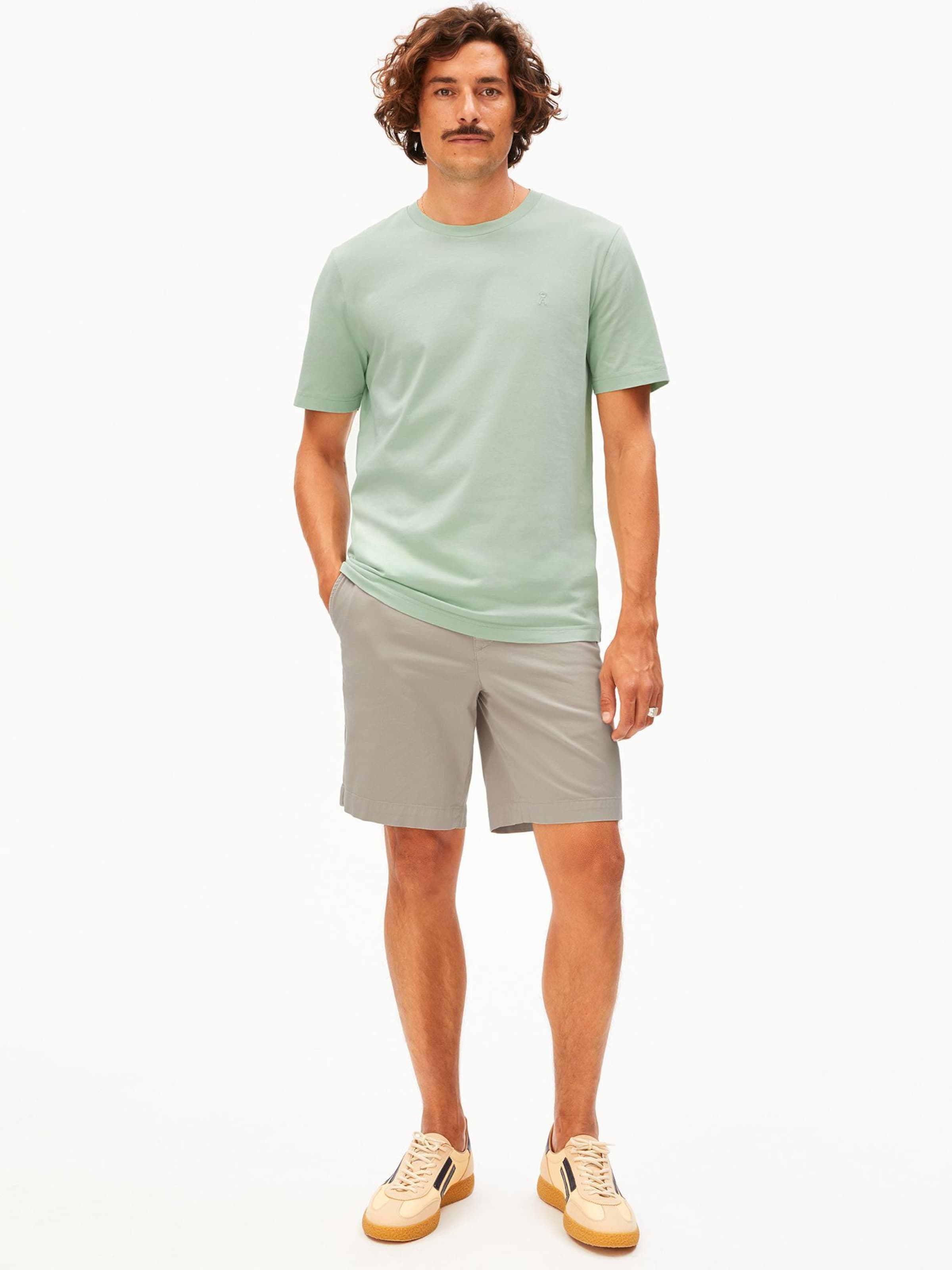 ARMEDANGELS Regular Trousers in Beige: front