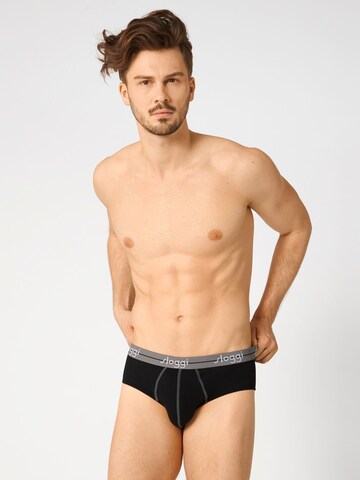 SLOGGI - Cueca ' Start ' em cinzento: frente