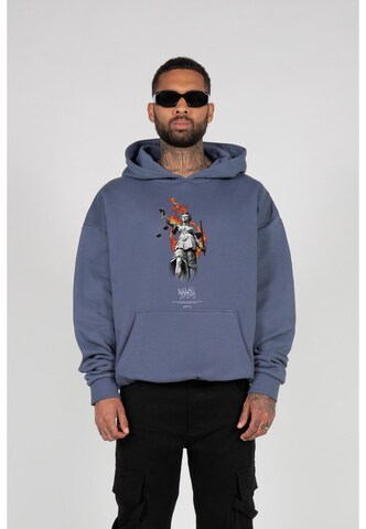 MJ Gonzales Sweatshirt 'Justitia' in Blau