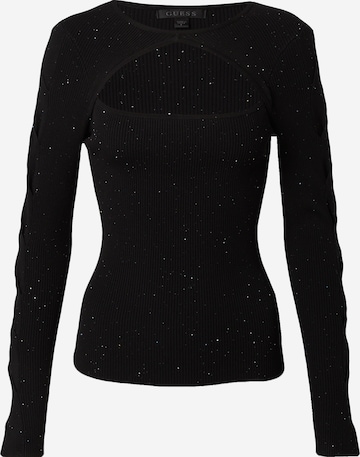GUESS Sweater 'LAUREL' in Black: front