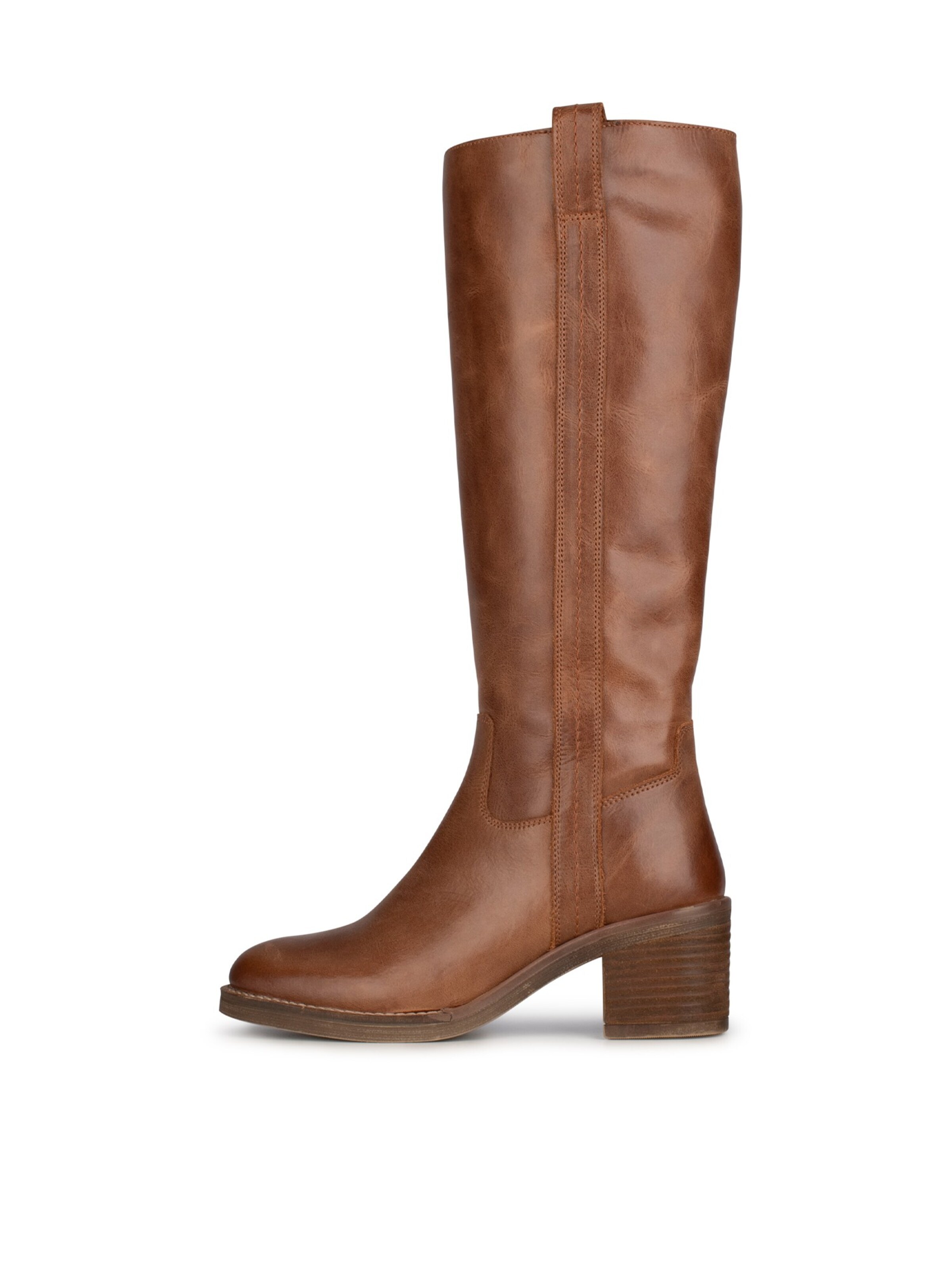 Boots 'LINA' di Poelman in marrone: frontale