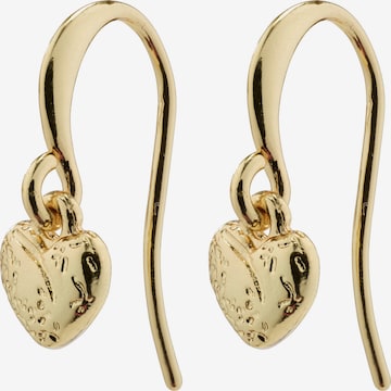 Boucles d'oreilles 'JAYLA' Pilgrim en or : devant