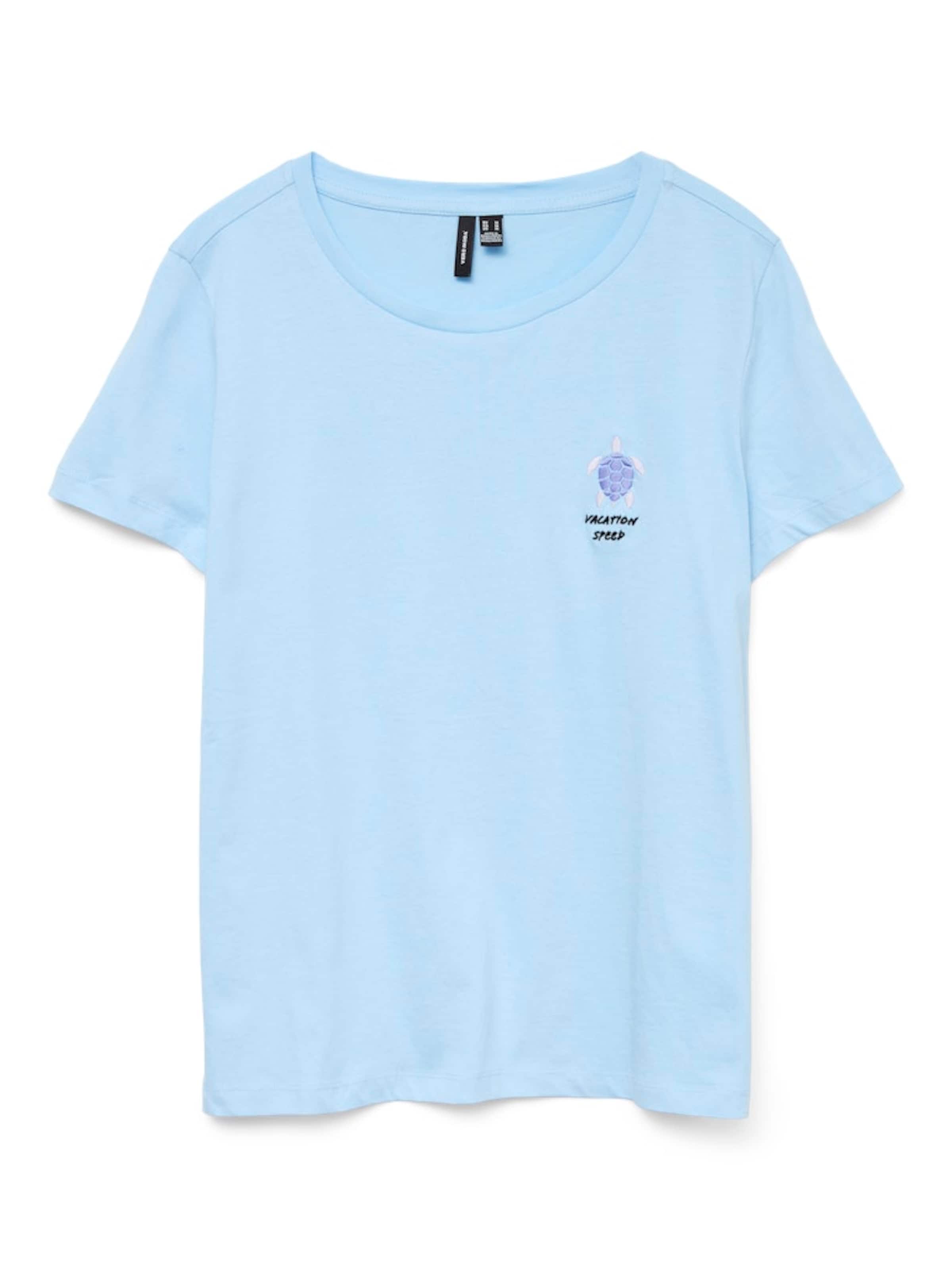 VERO MODA T-shirt i blå: framsida