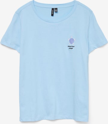 VERO MODA Футболка в Синий: спереди