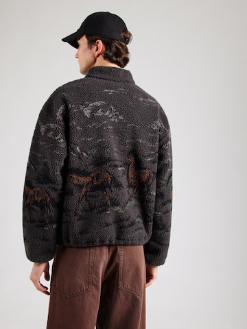 LEVI'S ® Sweater 'Idyllwild Sherpa Popover Sweatshirt' in Black