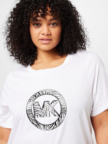 Michael Kors Plus T-shirt i vit