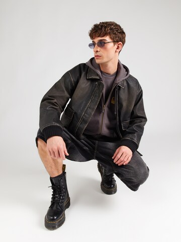 WRANGLER Кофта на молнии в Серый