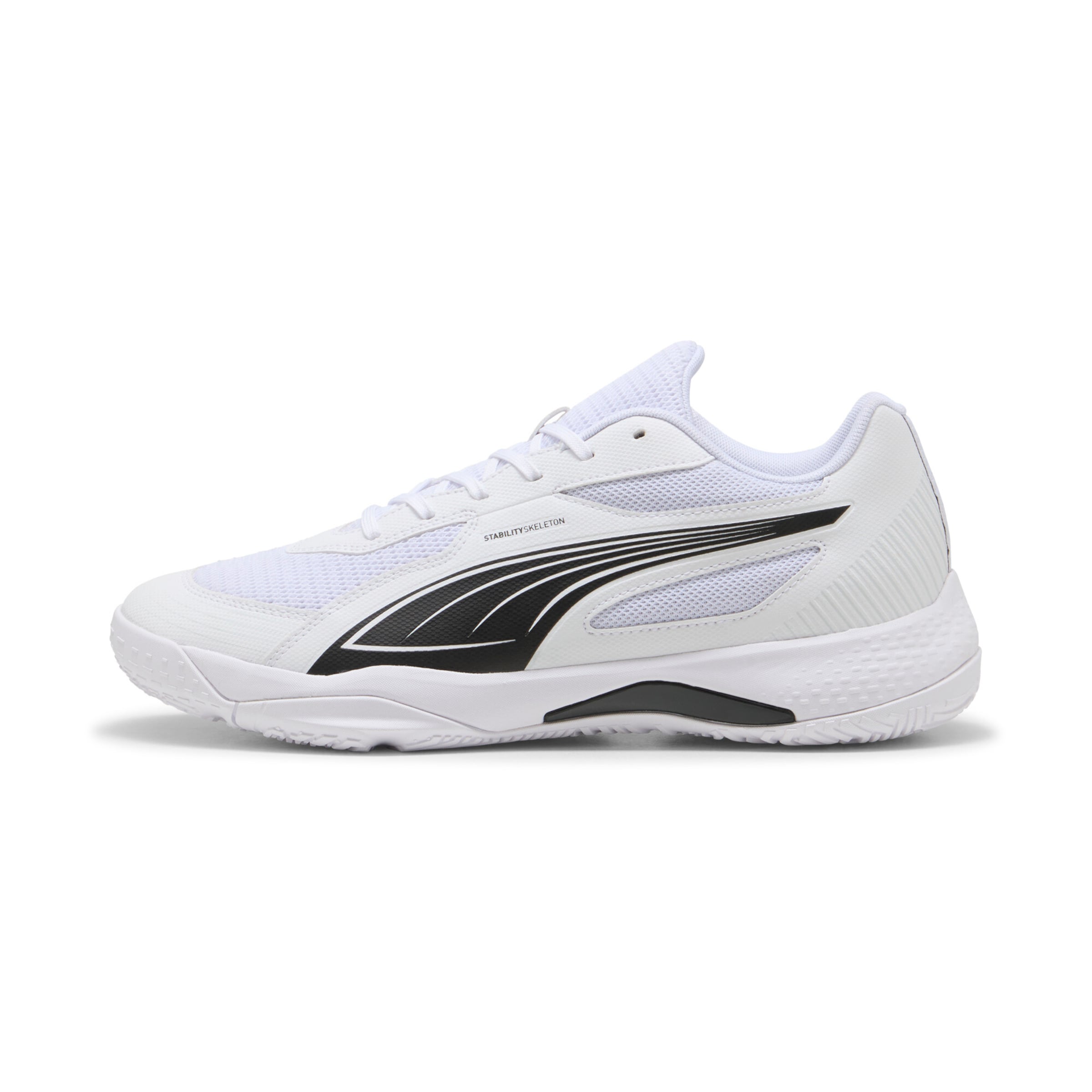 Chaussure de sport 'Solarflash III' PUMA en blanc : devant