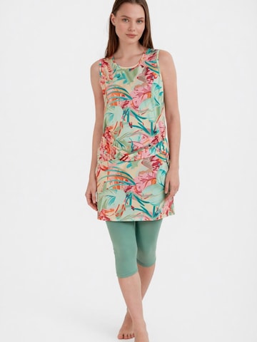 Col haut Tankini 'Tankini Semi Suit 3-Teilig Mintgrün "Marina" M2454' MARINA en vert : devant