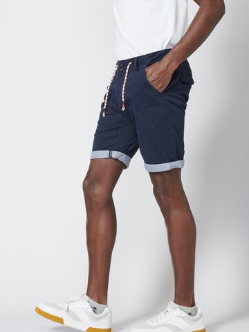 KOROSHI Regular Shorts in Blau