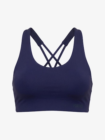 Fortex Fitness Klassiek Sport bh 'Everyday' in Blauw: voorkant
