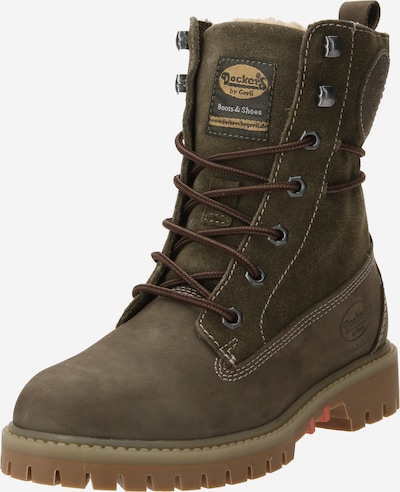 Dockers by Gerli Šněrovací kozačky - tmavě zelená, Produkt