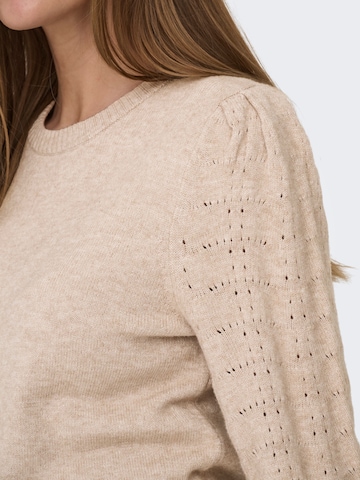 Only Maternity - Jersey 'OLMMatti' en beige