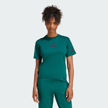 ADIDAS SPORTSWEAR Performance shirt 'Z.N.E.' in Green: front
