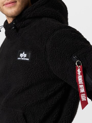 Sweat-shirt ALPHA INDUSTRIES en noir