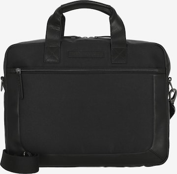 The Chesterfield Brand Laptoptasche 'Fusion Narvik' in Schwarz: Vorderseite