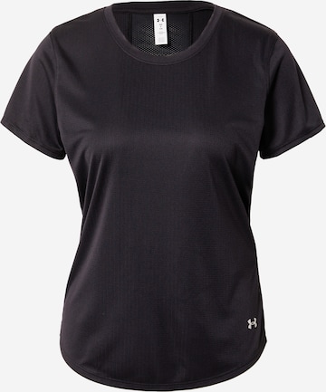 UNDER ARMOUR Performance Shirt 'Speed Stride 2.0' in Black: front