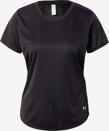 UNDER ARMOUR Performance shirt 'Speed Stride 2.0' in Black: front