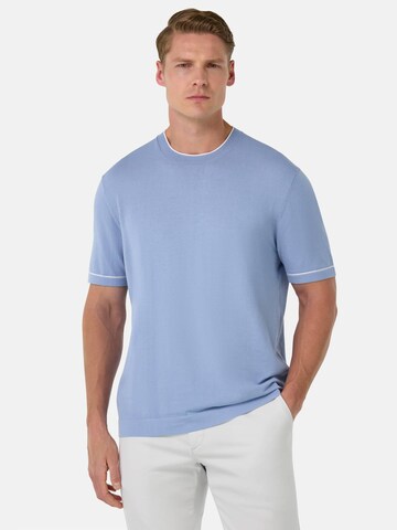 T-Shirt Boggi Milano en bleu : devant