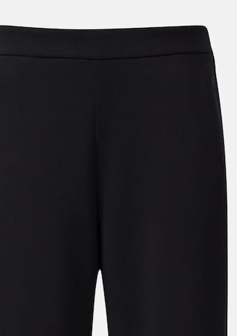 Wide Leg Pantalon COMMA en noir