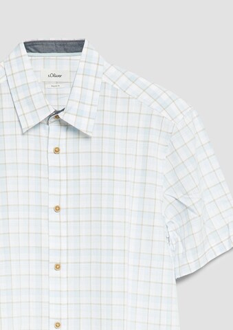 Coupe regular Chemise s.Oliver en bleu