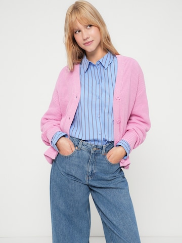 JJXX Knit cardigan in Purple