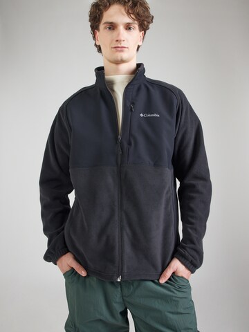 COLUMBIA Funktionsfleecejacke 'Sage Peak' in Grau: Vorderseite