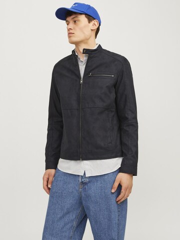 JACK & JONES Átmeneti dzseki 'JJEDylan' - fekete: elől