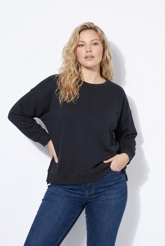 Ulla Popken Sweatshirt in Black
