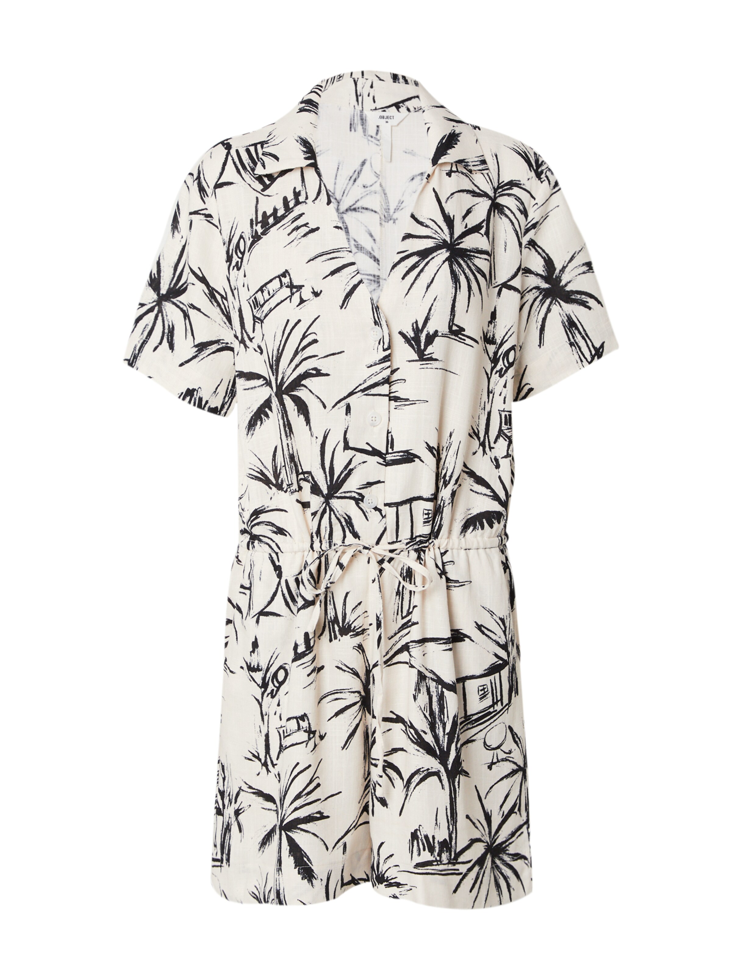 OBJECT Overal 'VIGGA' – béžová: přední strana