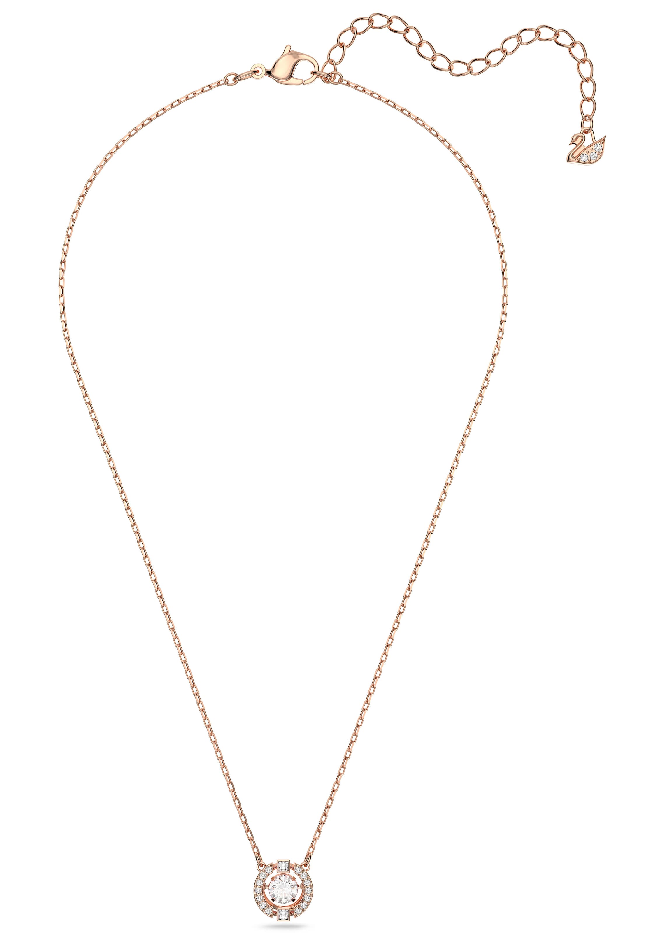 Swarovski Necklace 'Sparkling' in Gold: front