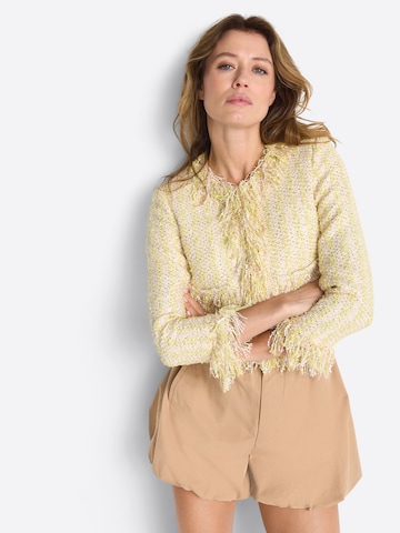 Blazer di Rich & Royal in giallo: frontale