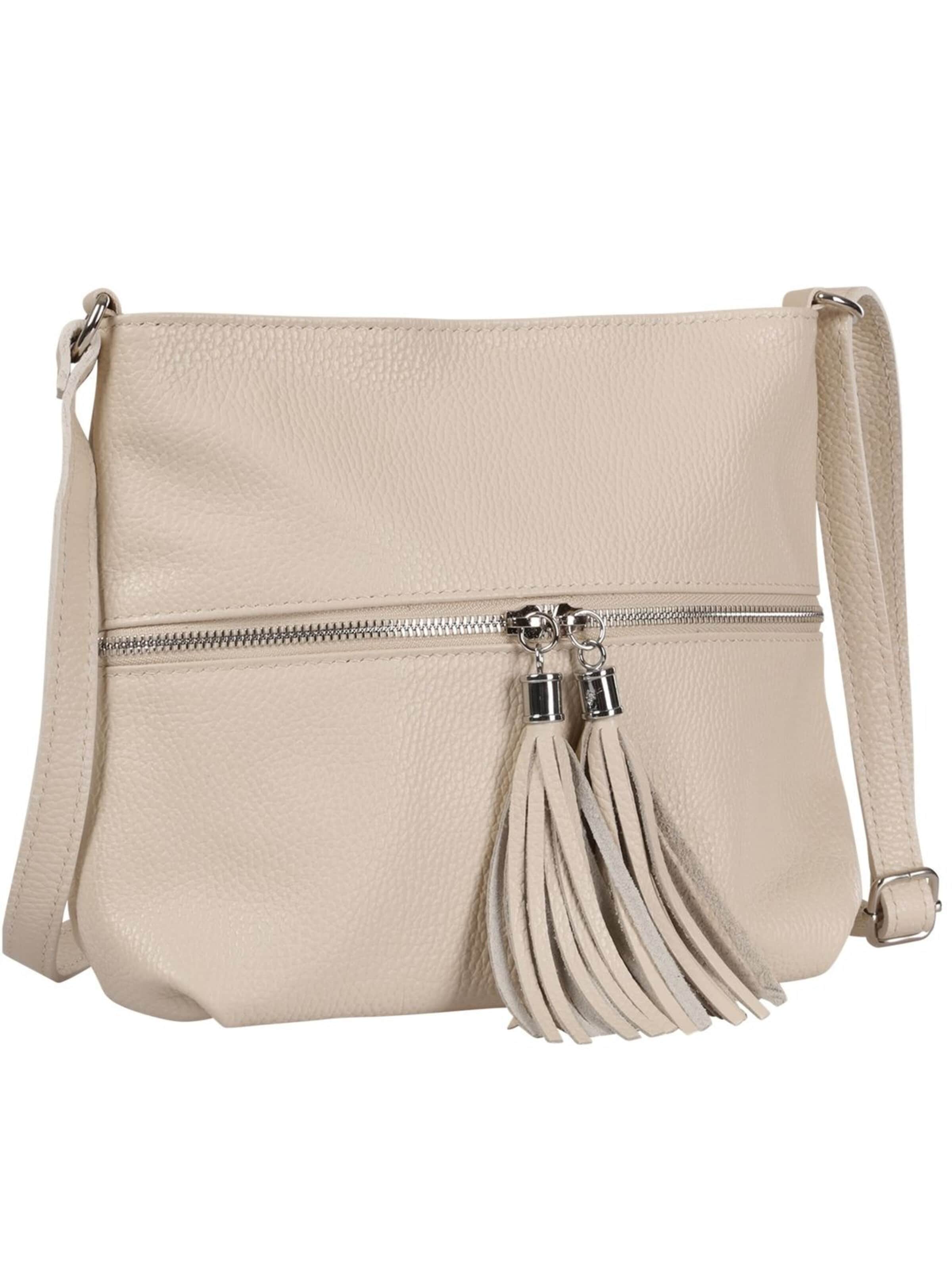 Toscanto - Bolso de hombro en beige: frente
