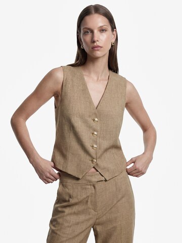 Koton Gilet in Bruin: voorkant