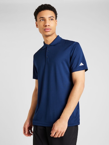 ADIDAS GOLF Performance Shirt in Blue: front