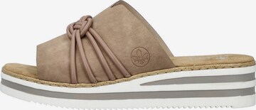 Rieker Pantolette i beige