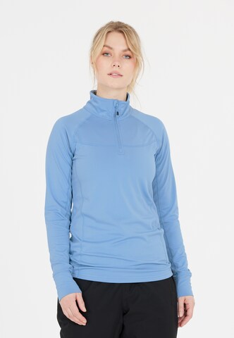 Whistler Funktionsshirt 'Blume' in Blau: Vorderseite