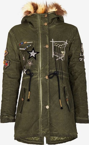 CIPO & BAXX Between-Season Jacket 'WJ144' in Green: front