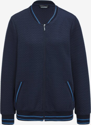 Goldner Between-Season Jacket in Blue: front