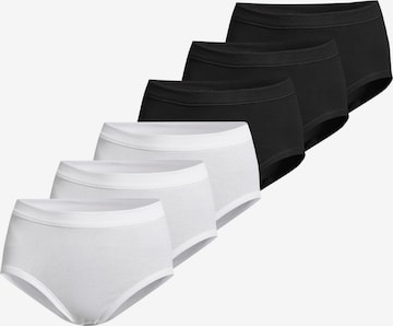 CON-TA Panty 'Feinripp' in Mixed colors: front