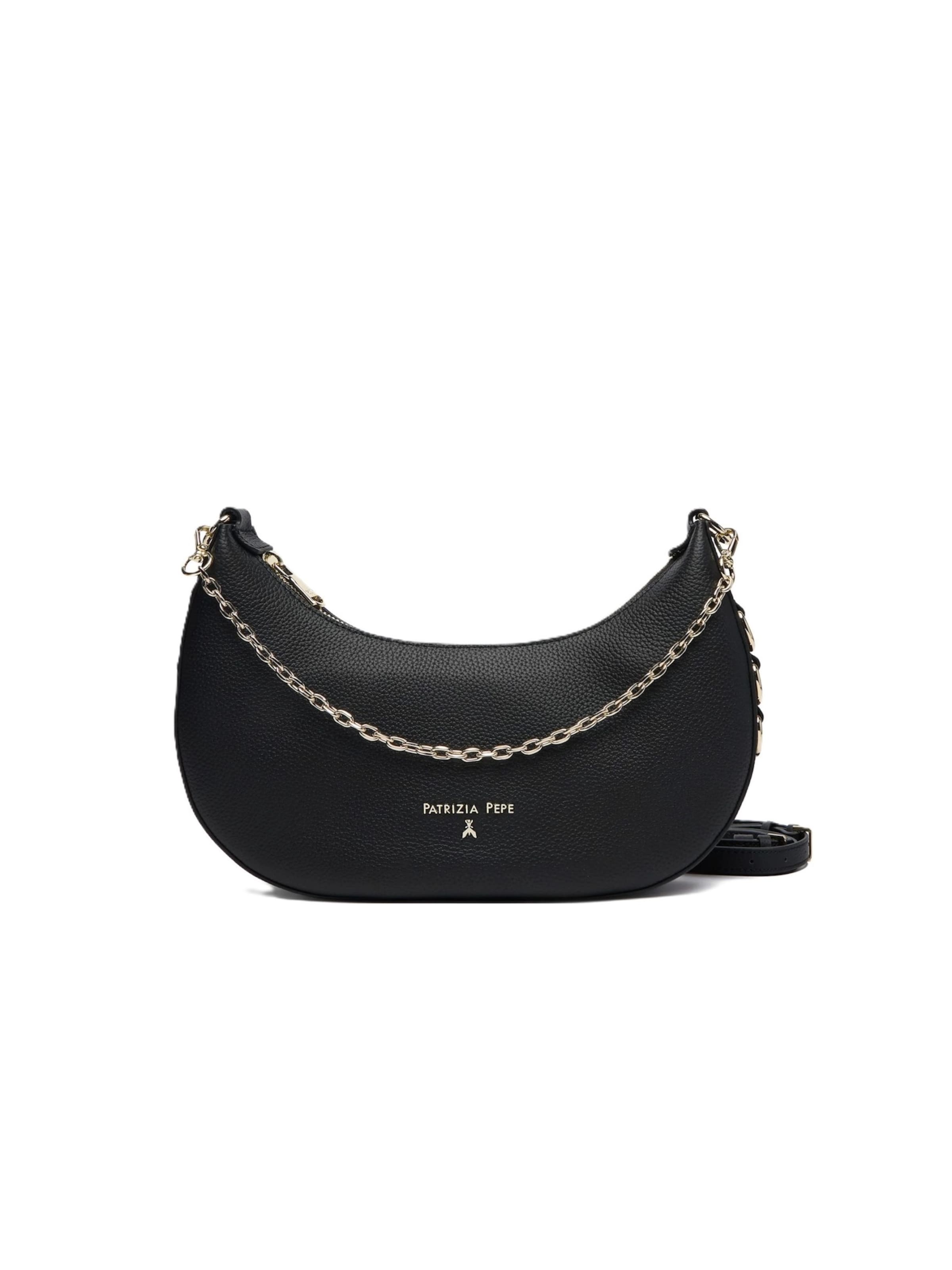 Borsa a tracolla '8B0310/L001' di PATRIZIA PEPE in nero: frontale