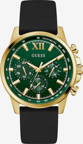 GUESS Uhr 'Walker' in Grün: Vorderseite